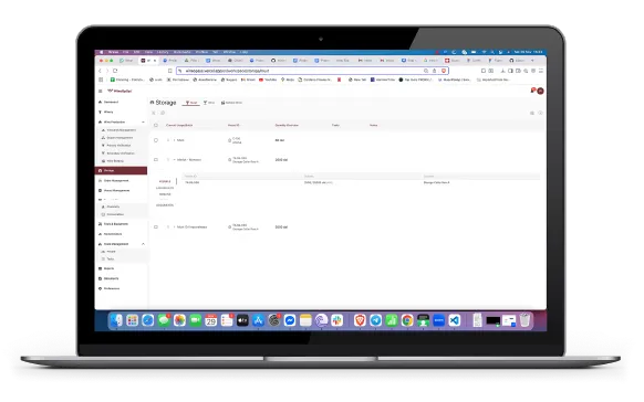 Order Management — WineOpSys dashboard